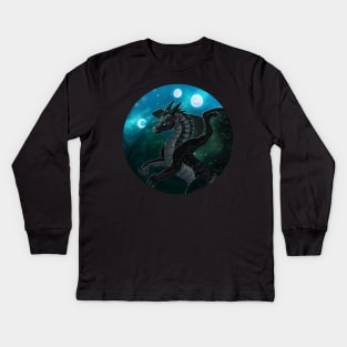 Wings of Fire - Moonwatcher Kids Long Sleeve T-Shirt